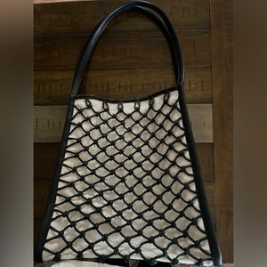 Black Madewell Leather Knot Bag